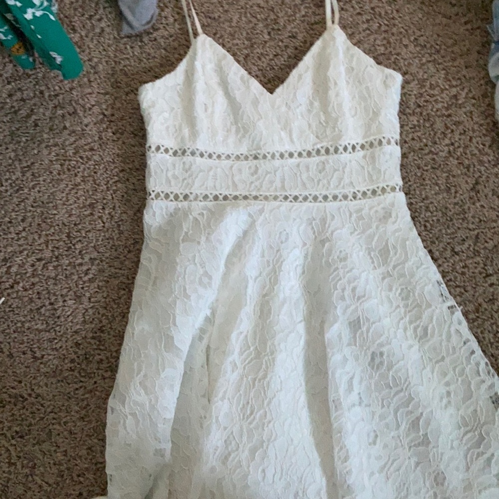 White dress